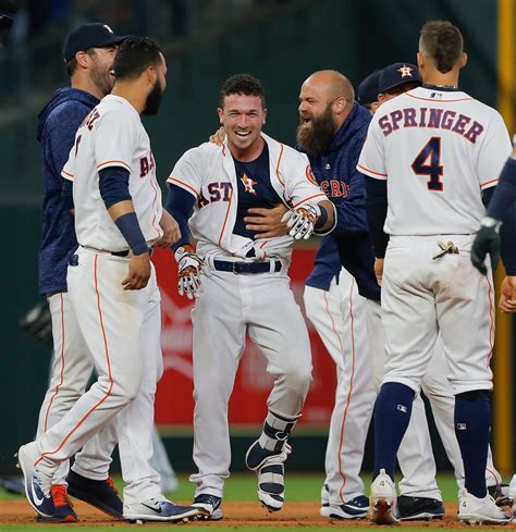 The <strong>Astros</strong> suffered their first shutout loss in the playoffs since <strong>Game</strong> 3 of last year’s World Series against the Phillies. . Who got thrown out of the astros game tonight